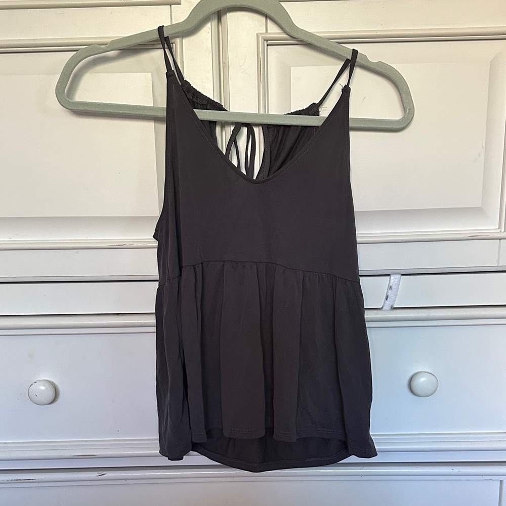 American Eagle Outfitters Charcoal Camisole